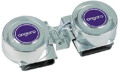 Ongaro Standard Mini Double Compact Horn: 12V