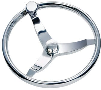 Schmitt Vision Elite Stainless Steering Wheel: 13-1/2"