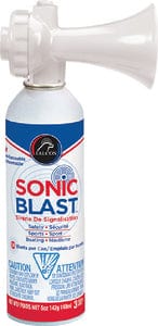 Falcon Sonic Blast Horn: White Trumpet: 5 oz.