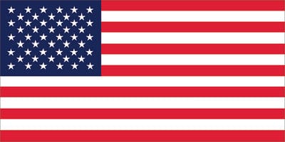 Flying Colours Nylon U.S. Flag: 9" x 18"
