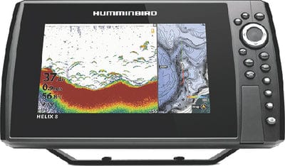 Humminbird 4113501 Helix 8 CHIRP MEGA SI+ Fishfinder/Chartplotter/GPS G4N