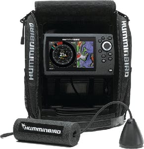 Humminbird 4117401 Ice Helix 5 CHIRP GPS G3 All Season Fishfinder & Chartplotter