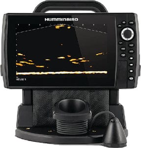 Humminbird 4118001 Ice Helix 9 MSI+ GPS G4N Mega Live Bundle