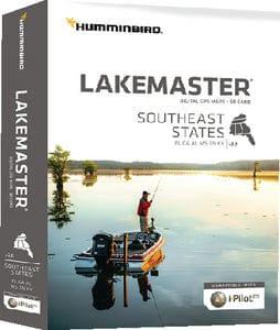 Humminbird 6000561 Lakemaster Chart Card: Manitoba V1