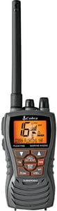 CobraMarine 6 Watt Floating Handheld VHF Radio: Black