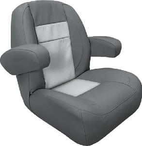 Wise 31271725 Mid Back Pontoon Helm Seat: Mocha Java