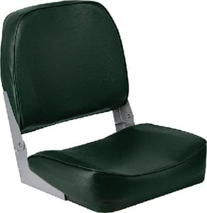 Wise 3313713 Promotional Marine Grade Vinyl 16.25" D ? 16" W ? 18" H Low Back Boat Seat: Green