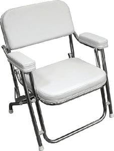 Wise 3316784 Promotional Deck Chair: Brite White