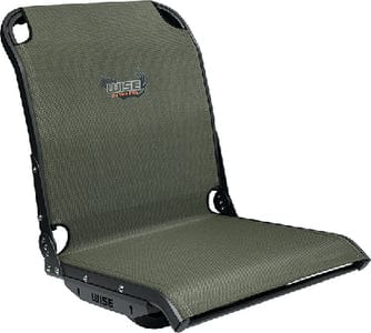Wise 3373713 Aero X Boat Seat: Green Mesh w/Black Frame: High-Back