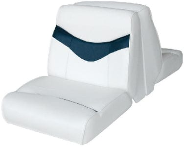 Wise 8WD11730031 Bayliner Capri Lounge Seat Only w/o Base: Bright White/Midnight