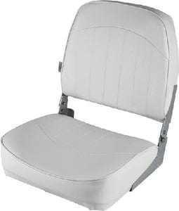 Wise 8WD734PLS664 Economy Fold Down Fishing Seat: Grey/Charcoal