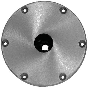 Attwood Snap-Lock 1.77" Seat Base Aluminum 9" Round
