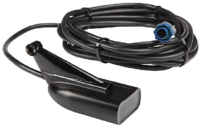 Lowrance 000-10976-001 Transom Trolling Motor-Mounted 455 kHz/800 kHz DownScan Skimmer Transducer