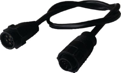 Lowrance 000-12571-001 9-Pin Black XDCR to 7-Pin Blue Adapter Cable