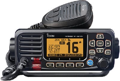 Icom M33051 M330 Ultra Compact VHF Marine Fixed Mount: Black