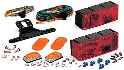 Optronics TL16RK Patented Saltwater Corrosion Resistant Waterproof Over 80" Trailer Light Kit