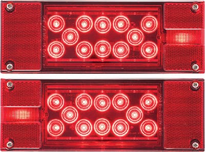Optronics TLL160RK LED Waterproof Over 80" Trailer Light Set <SPACER TYPE=HORIZONTAL SIZE=1> Includes STL16RB STL17R & Mounting Hardware