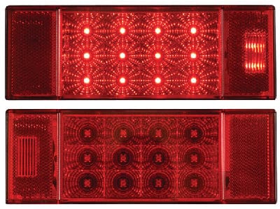 Optronics TLL26RK Micro-Flex Waterproof Over 80" LED Trailer Light Set <SPACER TYPE=HORIZONTAL SIZE=1> Includes STL-26RB STL27RB & Mounting Hardware