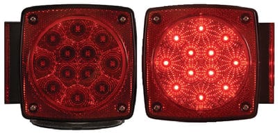Optronics TLL28RK Micro-Flex Waterproof Under 80" LED Trailer Light Set <SPACER TYPE=HORIZONTAL SIZE=1> Includes 2 LED Universal Mount Tail Lights