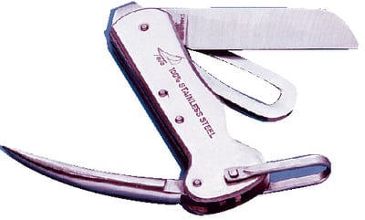 Davis 1551 Stainless Steel Deluxe Rigging Knife