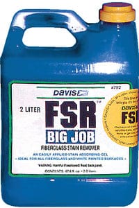 Davis FSR Fiberglass Stain Remover: 67.8 oz.