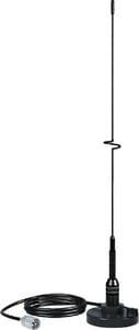 5218 19" SS VHF Whip Antenna w/Magnetic Mount