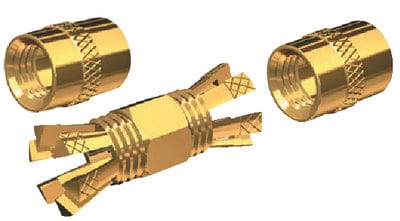 PL258 Gold Plated Solderless Double Female VHF Radio Connector