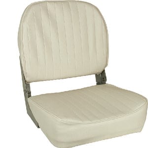Springfield 1040629 Economy Folding Seat: White