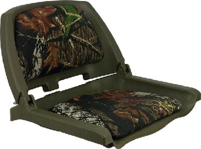 Springfield Traveler Seat: Green Shell w/Mossy Oak Break-Up