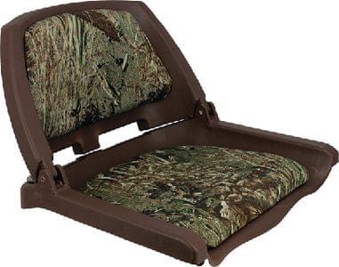 Springfield Traveler Seat: Brown Shell w/Mossy Oak Duck Blind