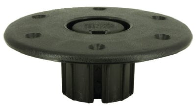 Springfield Uni-Lock 2-3/8" Table Base: Black Plastic