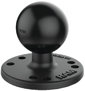 Ram R-A-M<sup>&reg;</sup> Mounting System: 2.5" Round Ball Base w/1.5"" Ball