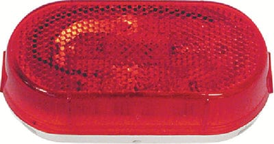Anderson Replacement Oval Combination Clearance/Side Marker Light Replacement Lens: Red