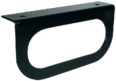 Anderson Black: Powder-Coated Steel Mounting Bracket For Use With Oval Lights