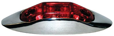 Anderson LED Clearance/Side Marker Light Kit With Chrome Bezel