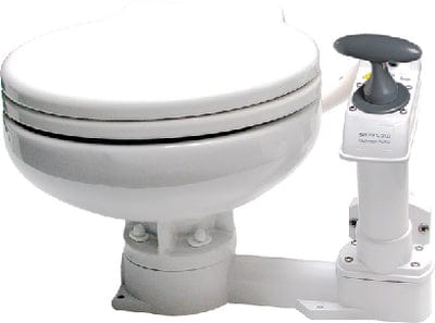 Johnson Pump 804762501 Aqua-T&trade; Super Compact Manual Toilet