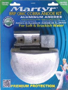 Martyr BRP OMC Cobra Anode Kit: Aluminum