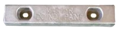 Martyr CMP5B2SZ Zinc Hull Anode: 24" L x 3" W x 2" H