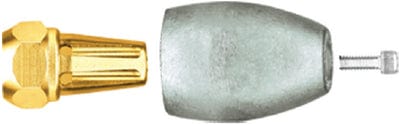 Martyr 865182C Mercruiser Enhanced Protection Prop Nut Aluminum Anode Fits Prop Shafts For Bravo III Up to 2003