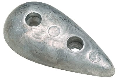 Martyr CMT20 Tear Drop Zinc Hull Anode 3.4"L x 1.8"W x .6"H