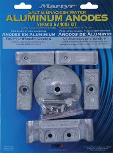 Mercury Verado 6-Cylinder Anode Kit - Aluminum