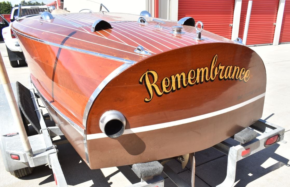 1941 CHRIS-CRAFT 19' CUSTOM - 'BARRELBACK'