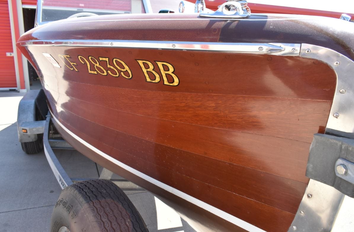 1941 CHRIS-CRAFT 19' CUSTOM - 'BARRELBACK'