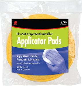 Buffalo Microfiber Applicator Pads (2 Per Pack)