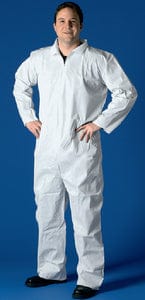 Buffalo SMS Disposable Coverall Non Hooded: Lg