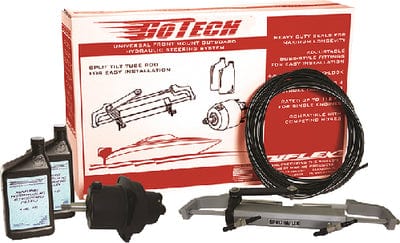 Hydraulic Outboard Steering Kit w/Hose