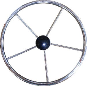 15-1/2" 25&deg; SS Steering Wheel