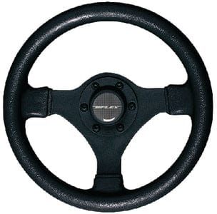 Uflex Soft Touch Steering Wheel: Black