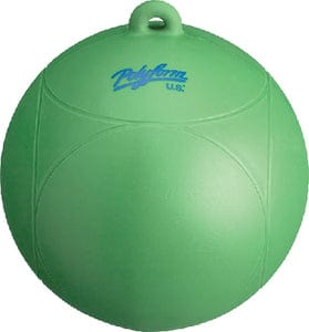 Polyform WS1GR 8" Dia. Ski Buoy: Green