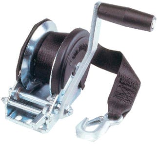 Fulton 142208 Performance Series 1:500 lb Max Load Single Speed Winch with Strap & Cover